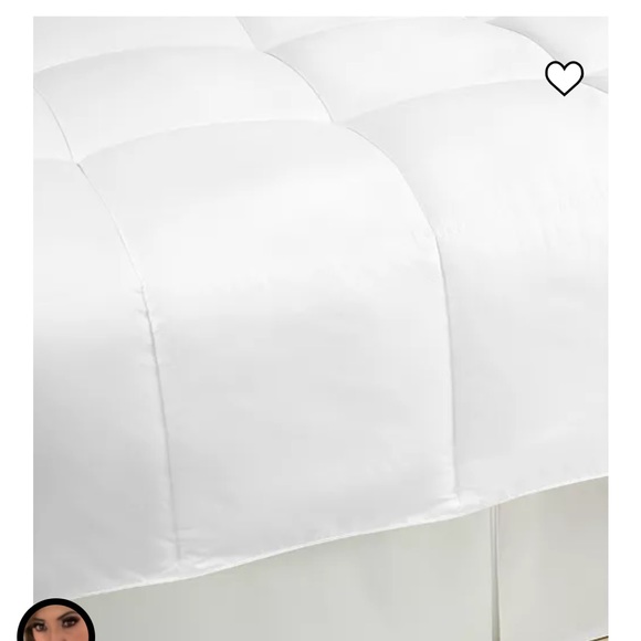 Hypoallergenic Down Alternative Light Warmth Microfiber Comforter Full/Queen - Picture 2 of 7